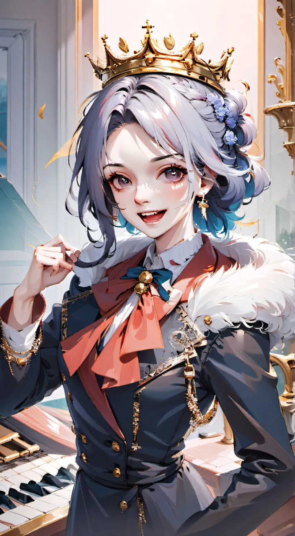 ai character: Demonica Beethoven background