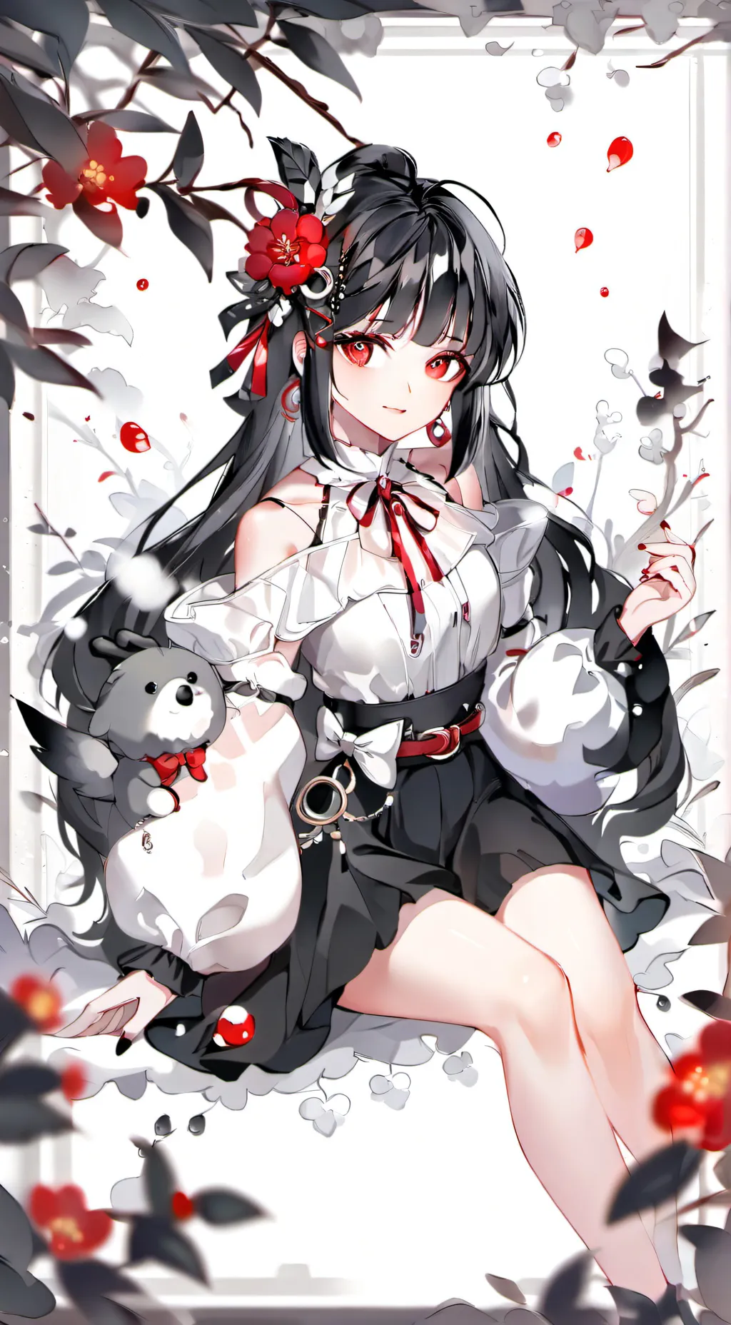 ai character: bully female background