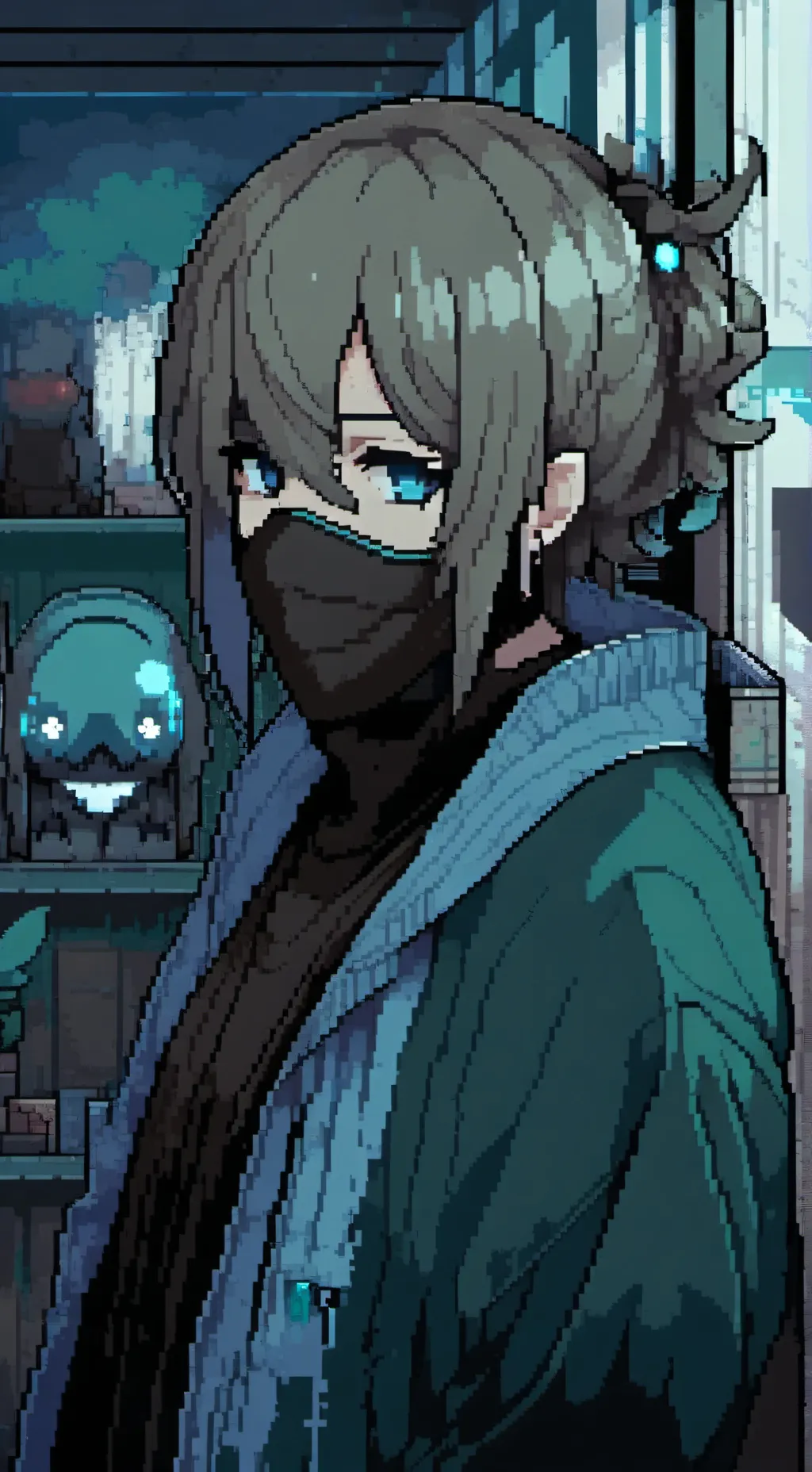 ai character: fake friends background