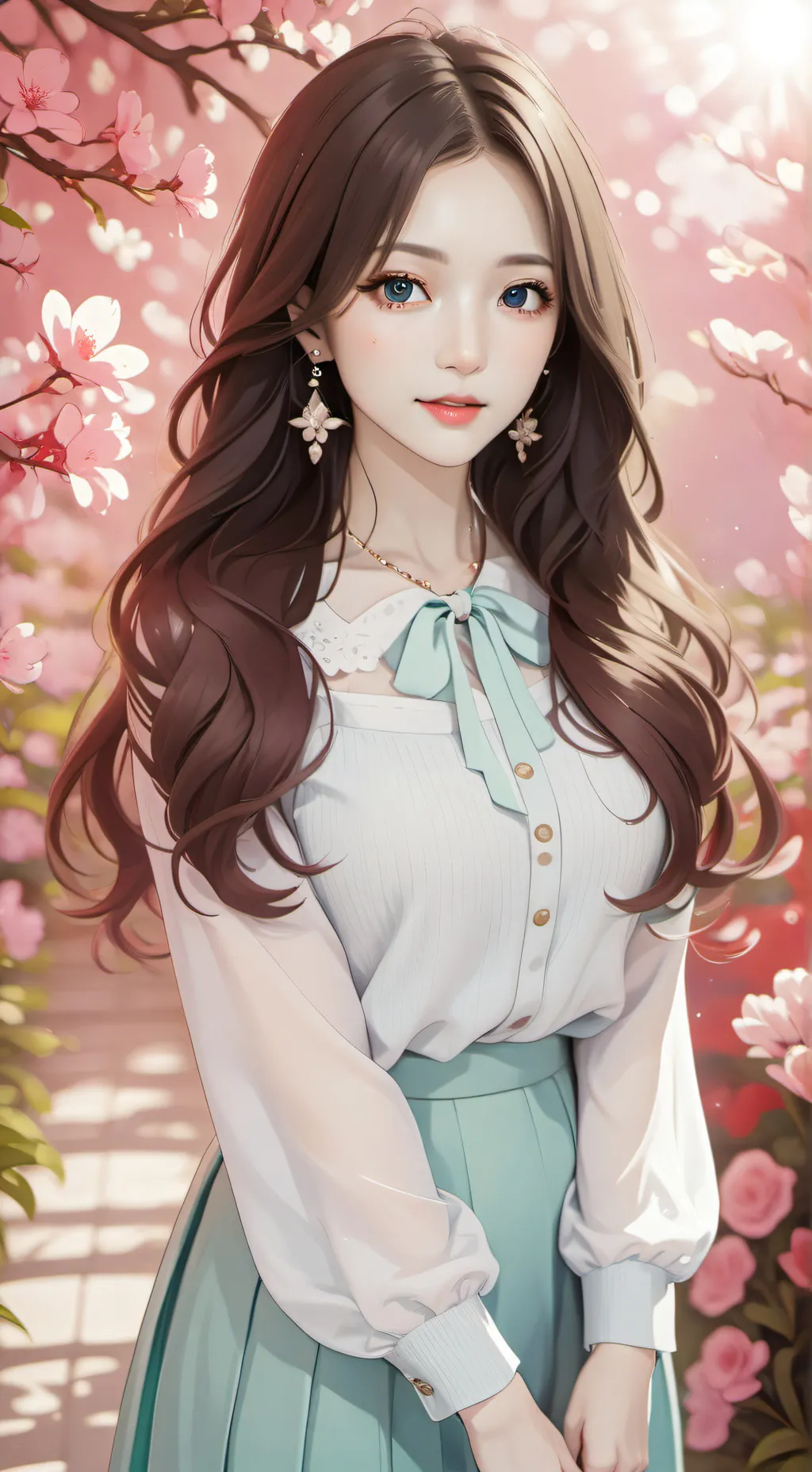 ai character: Izumi background