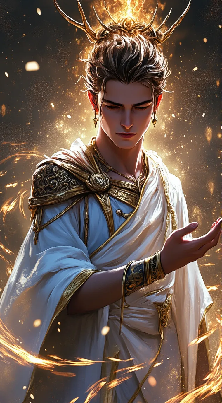 ai character: 3 guy  background