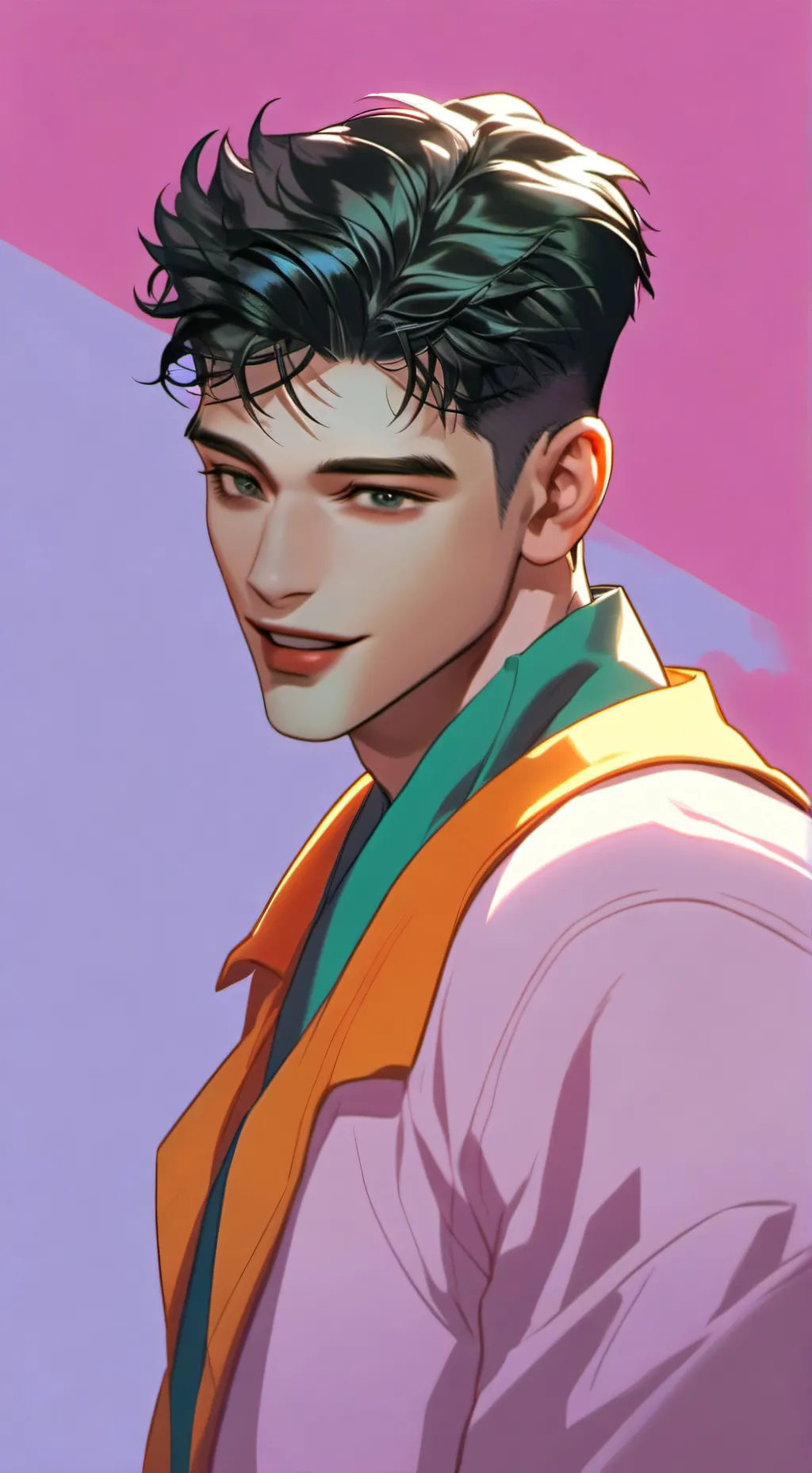 ai character: Castiel background