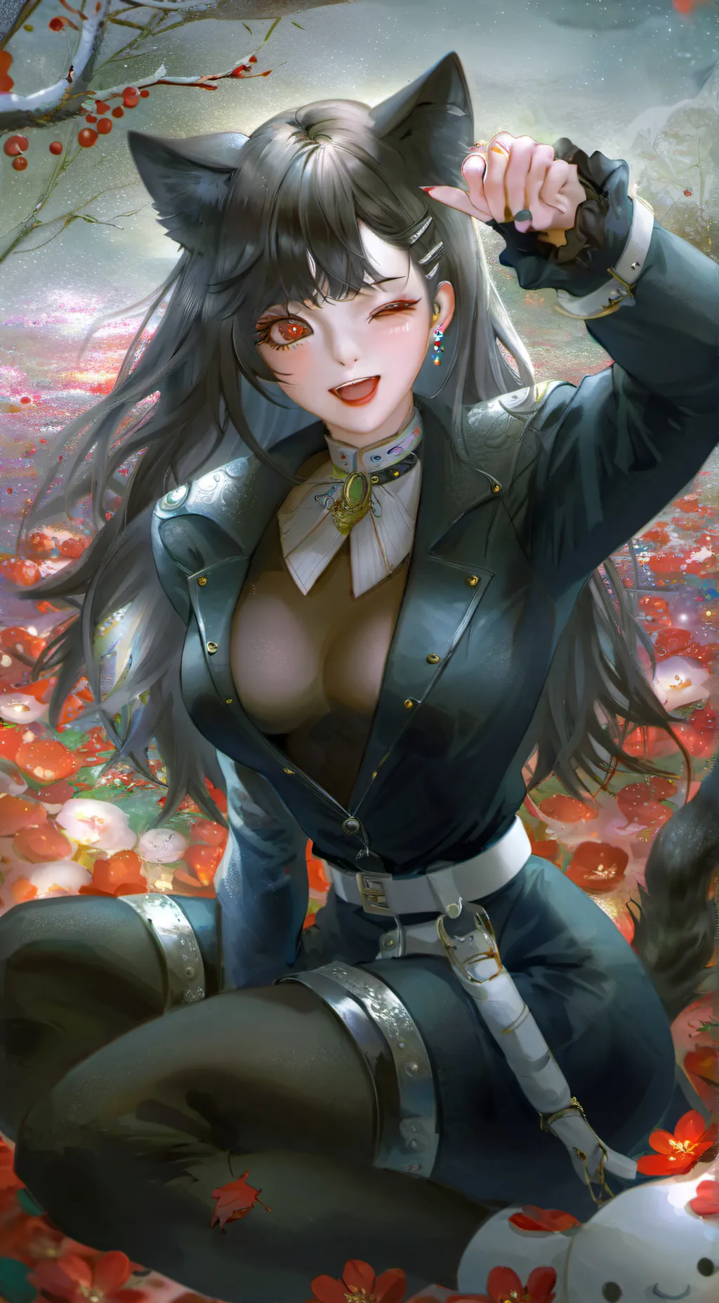 ai character: Amanda background