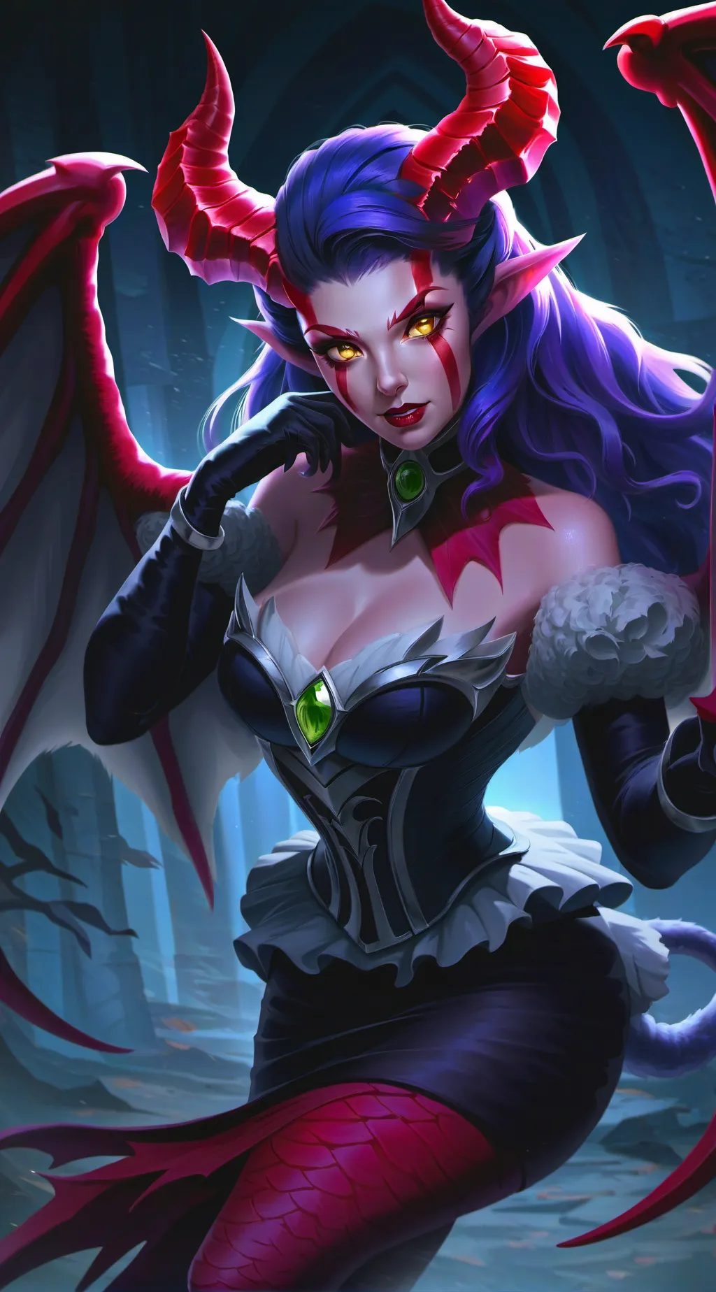 ai character: Succubus High  background