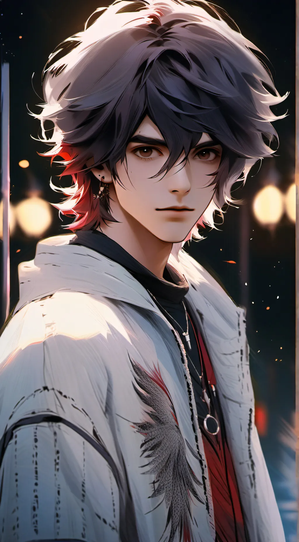 ai character: George Harrison II background