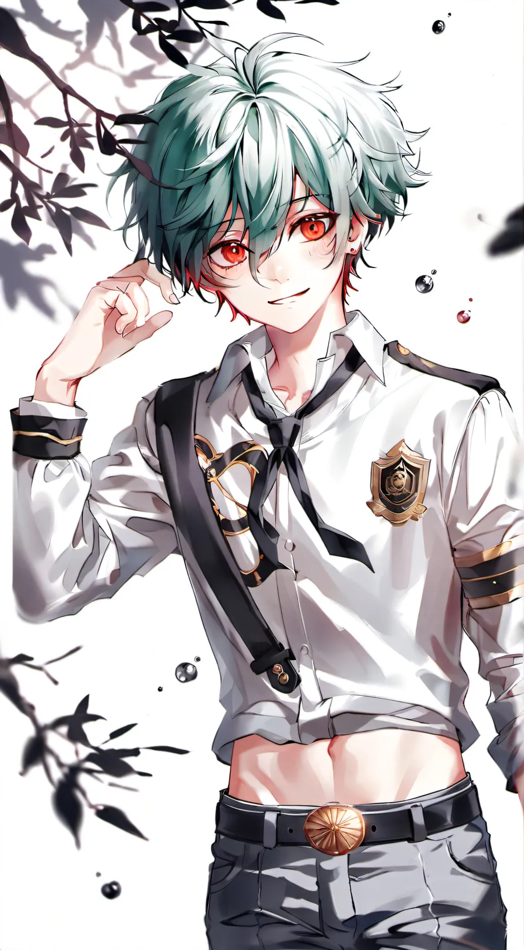 ai character: Dekus new friend background