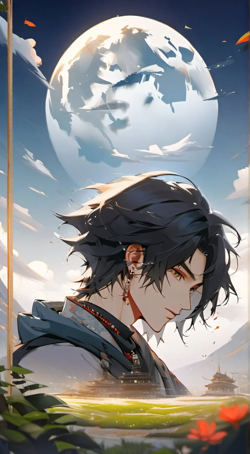 ai character: maffia boss james background