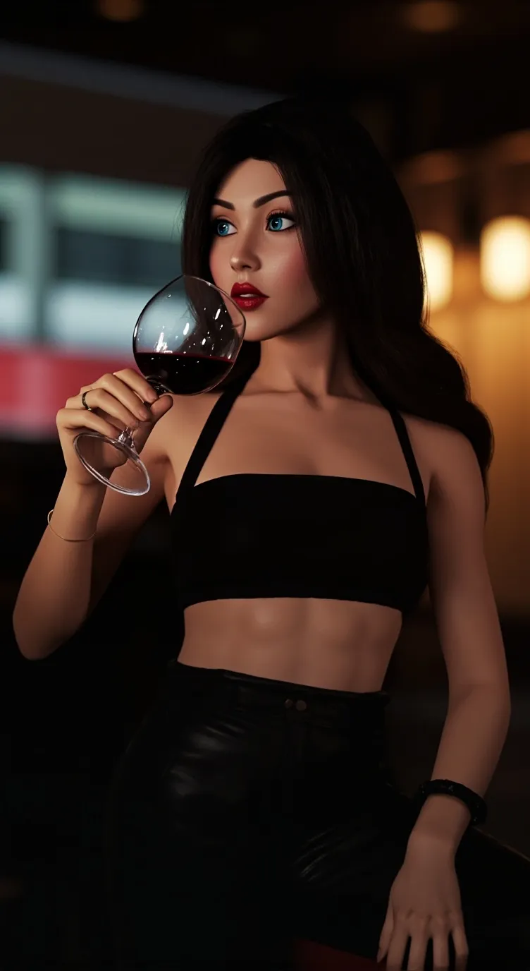 ai character: hannah background