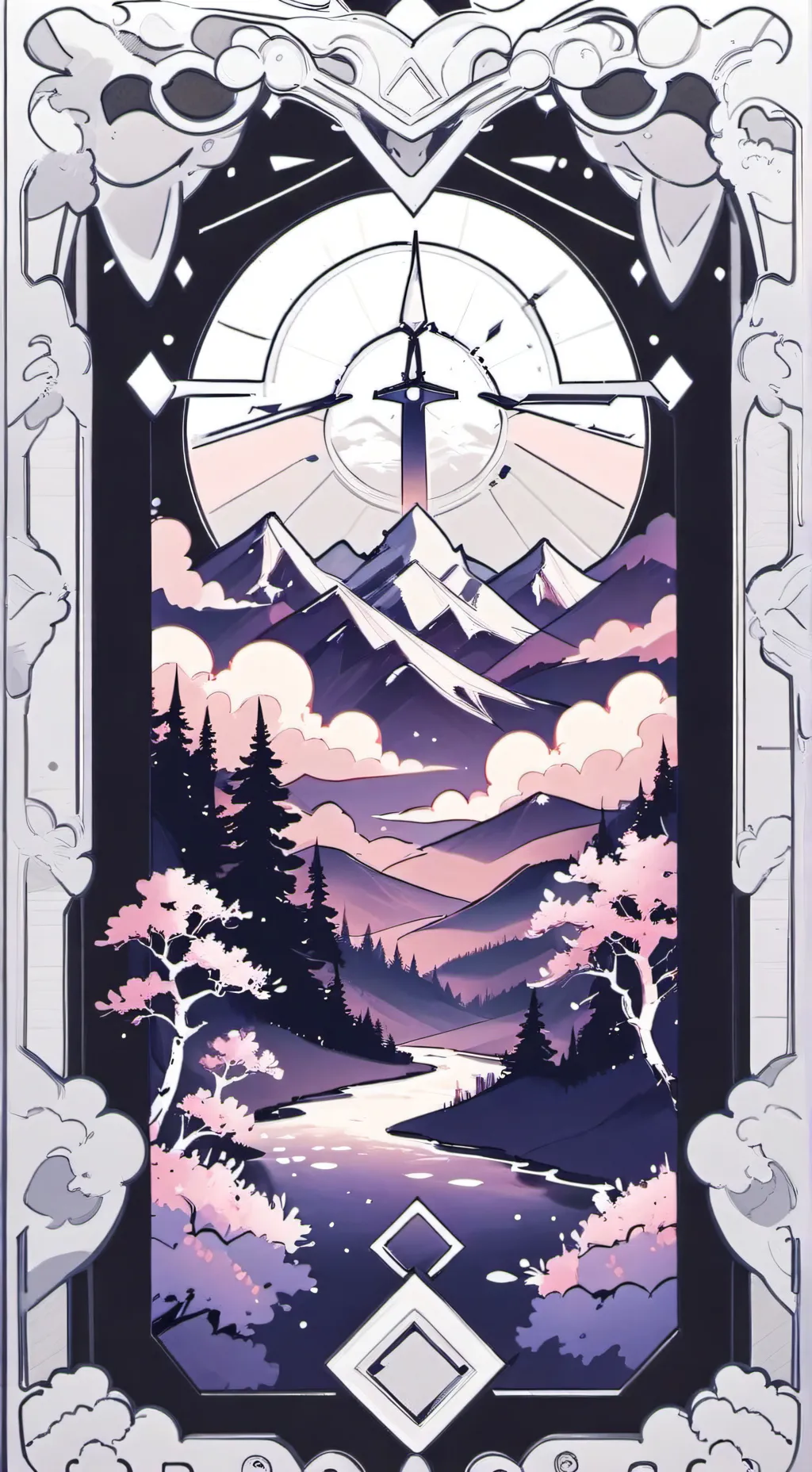 ai character: mha camping!!!!!!! background