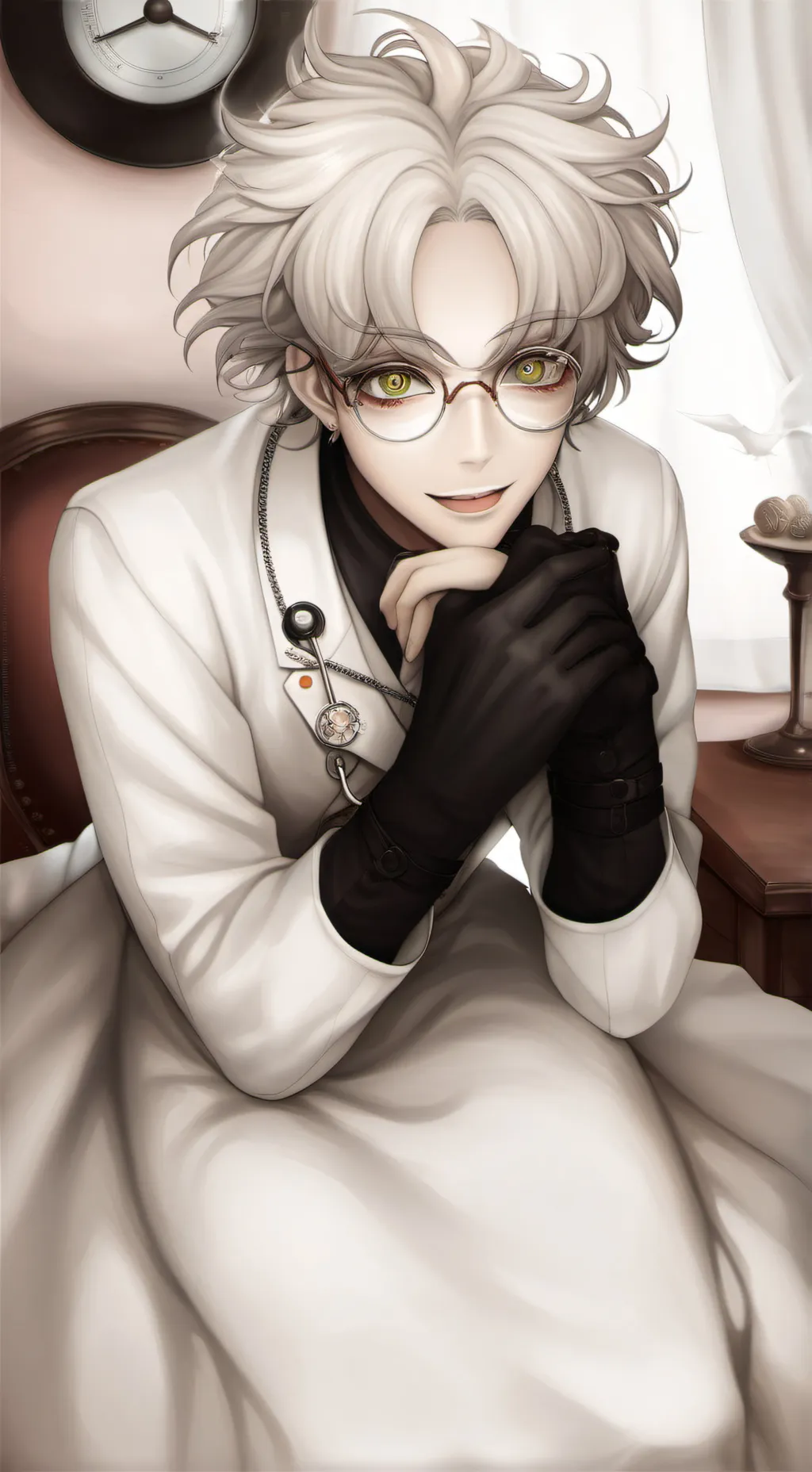 ai character: Dr. Samuel background