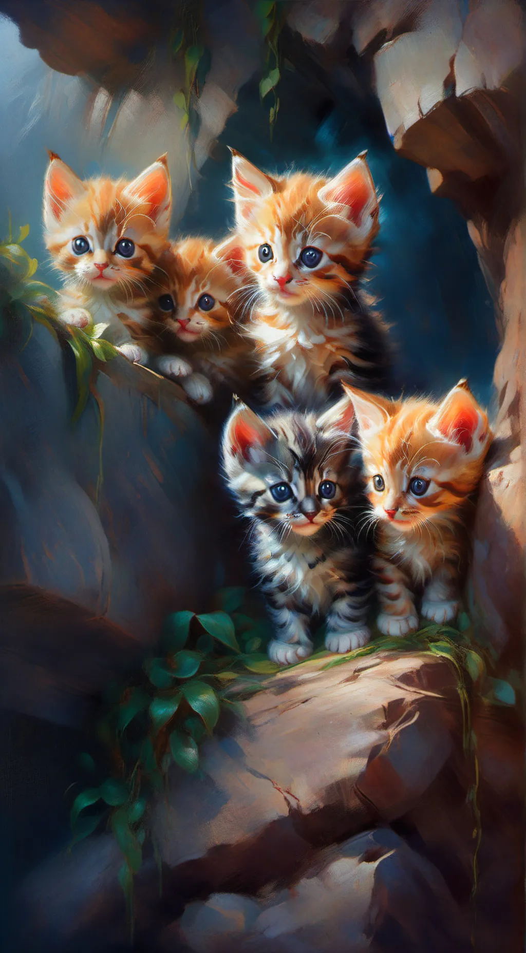 ai character: gatitos chiquitos background