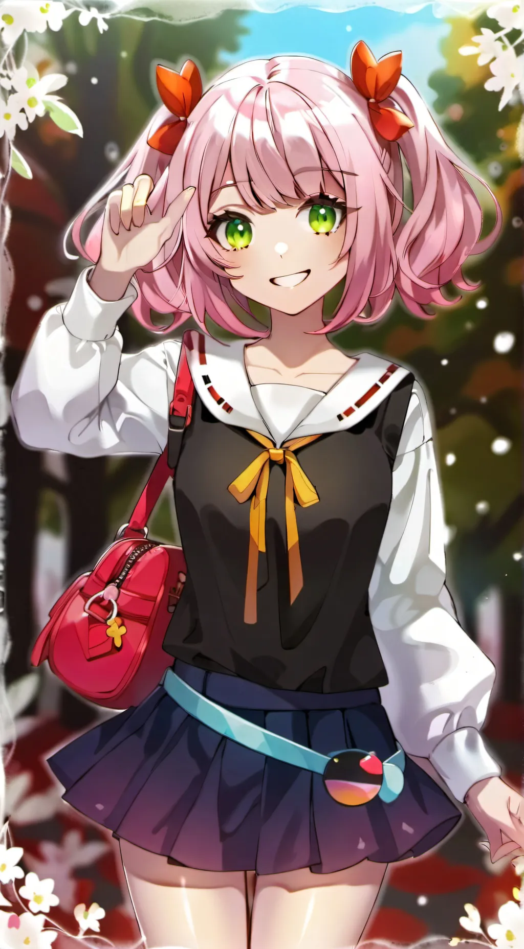 ai character: <3🩷Karla🩷<3 background