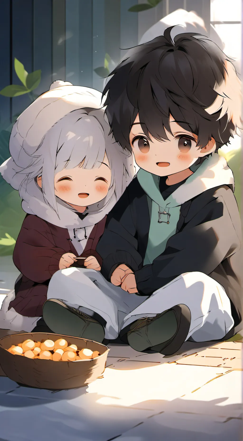 ai character: Liam and Bella background