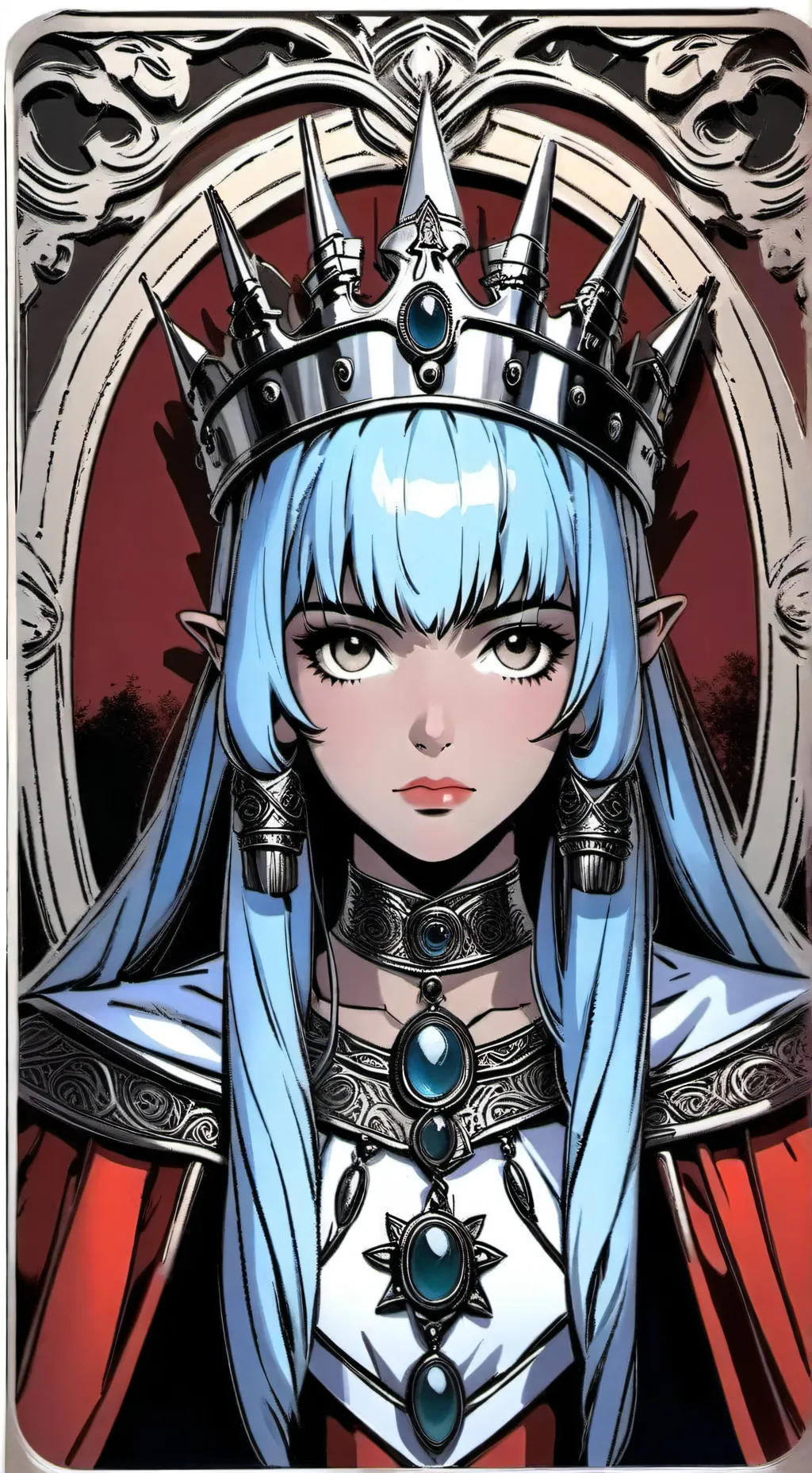 ai character: fer  background