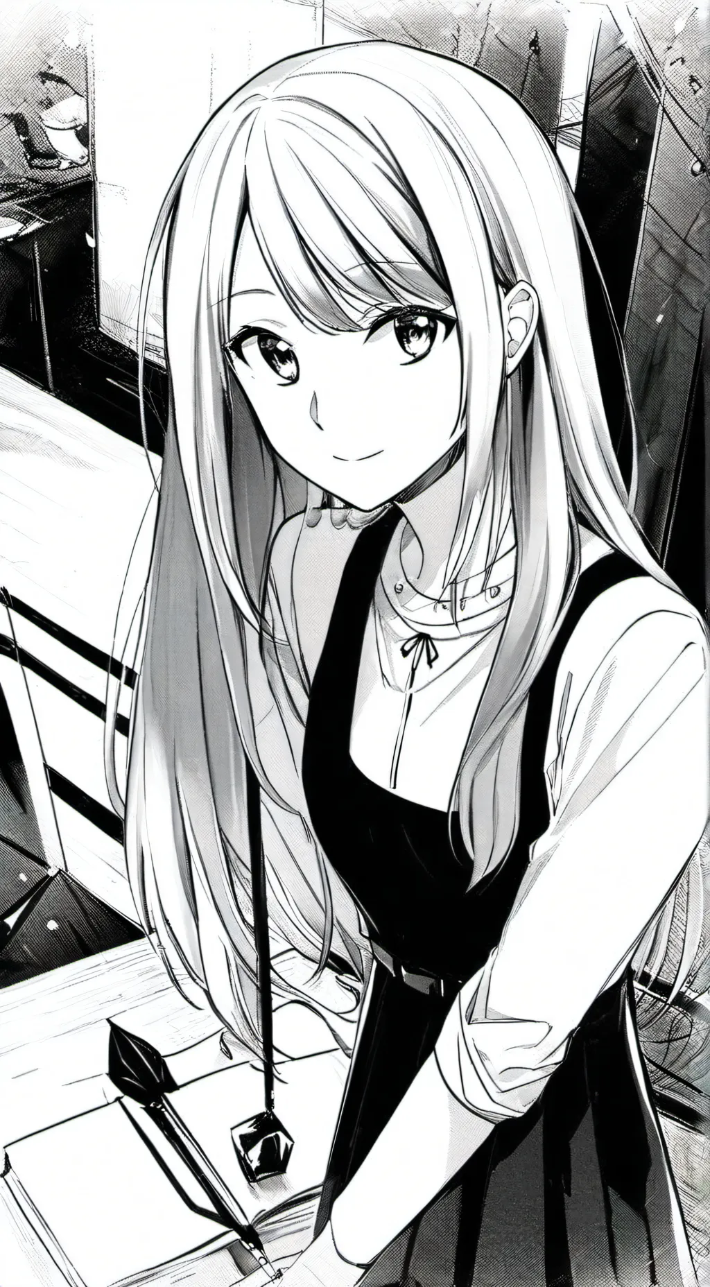 ai character: tu novia fernanda background