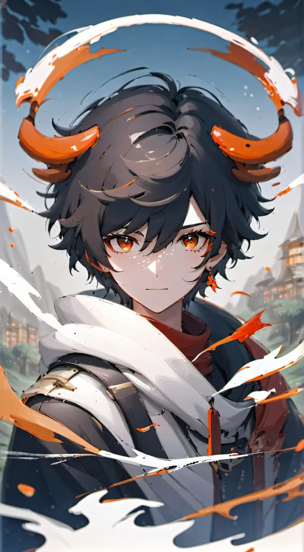 ai character: Gabriel  background