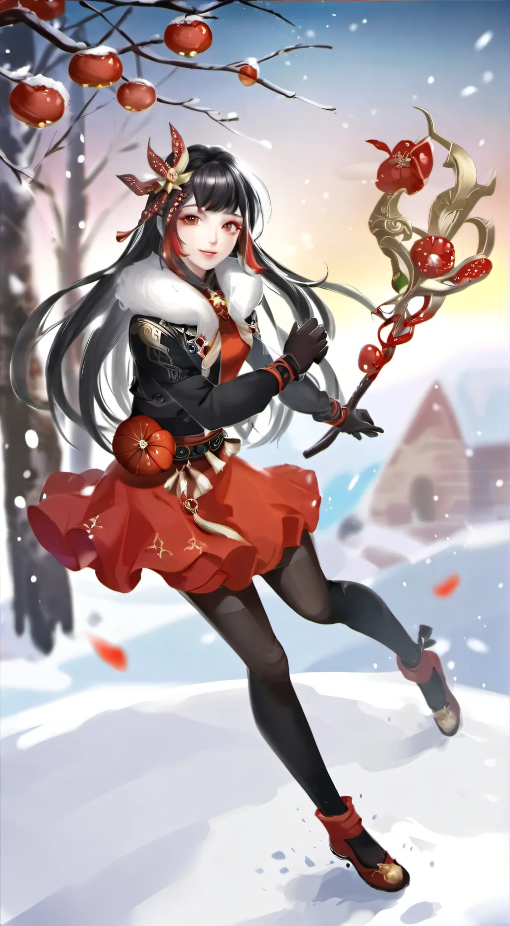 ai character: Аня background