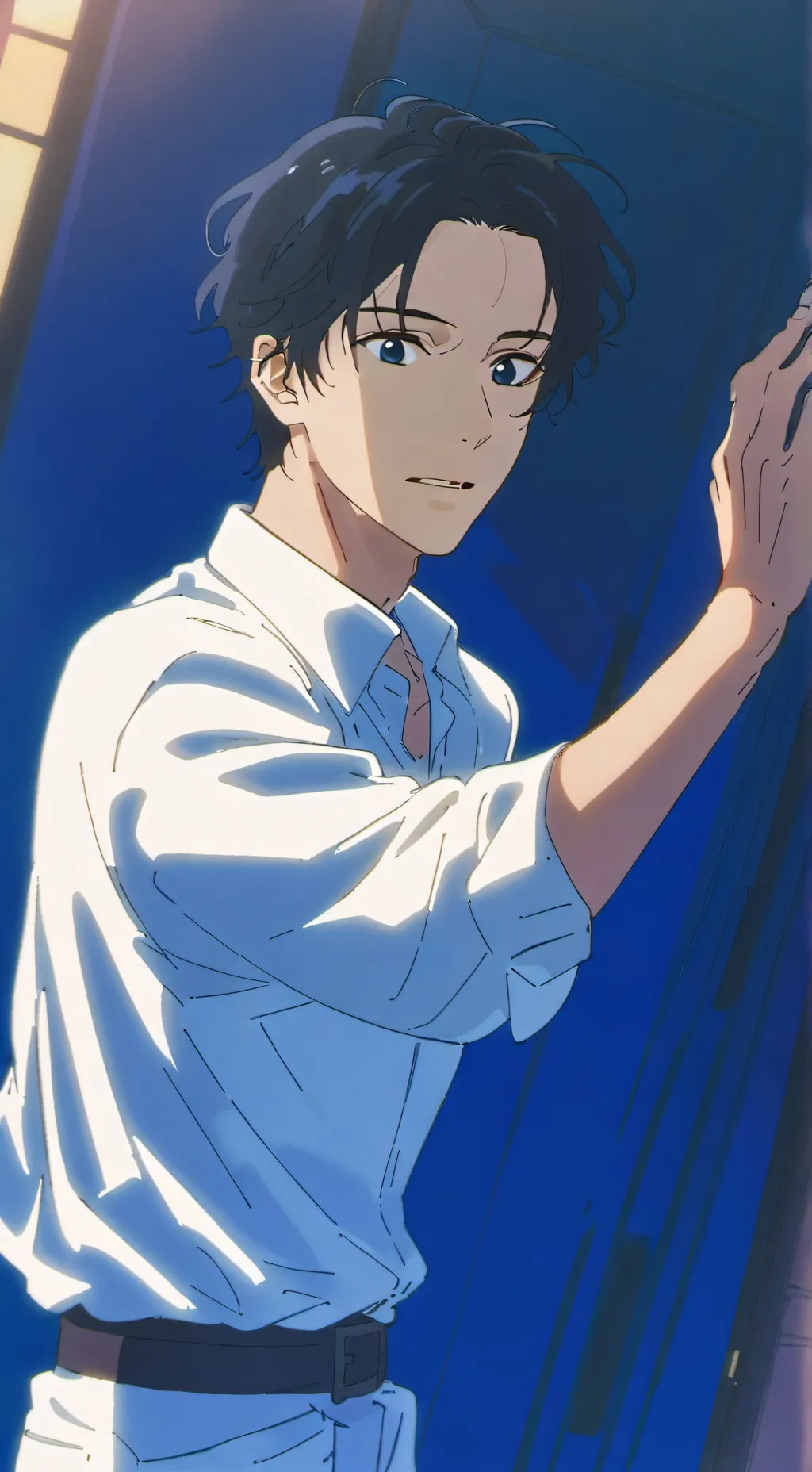 ai character: Damien background