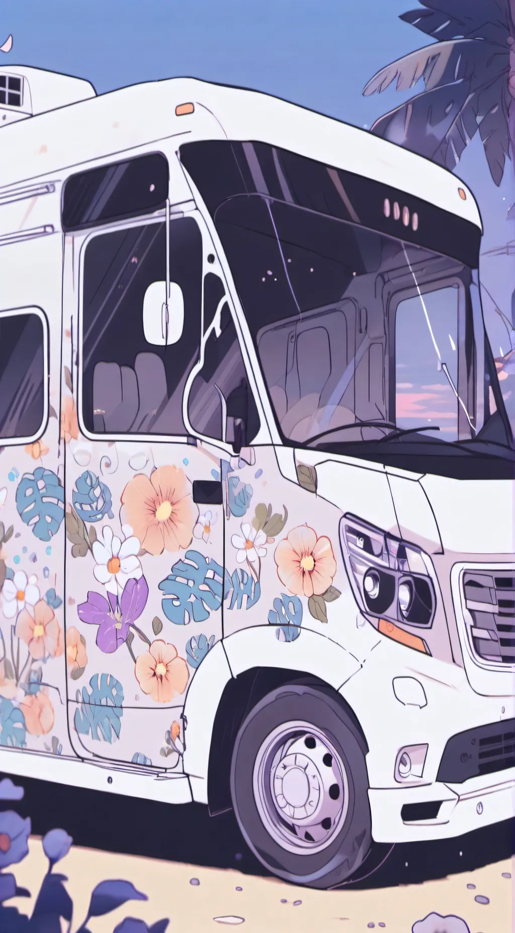 ai character: Mha en costa rica background