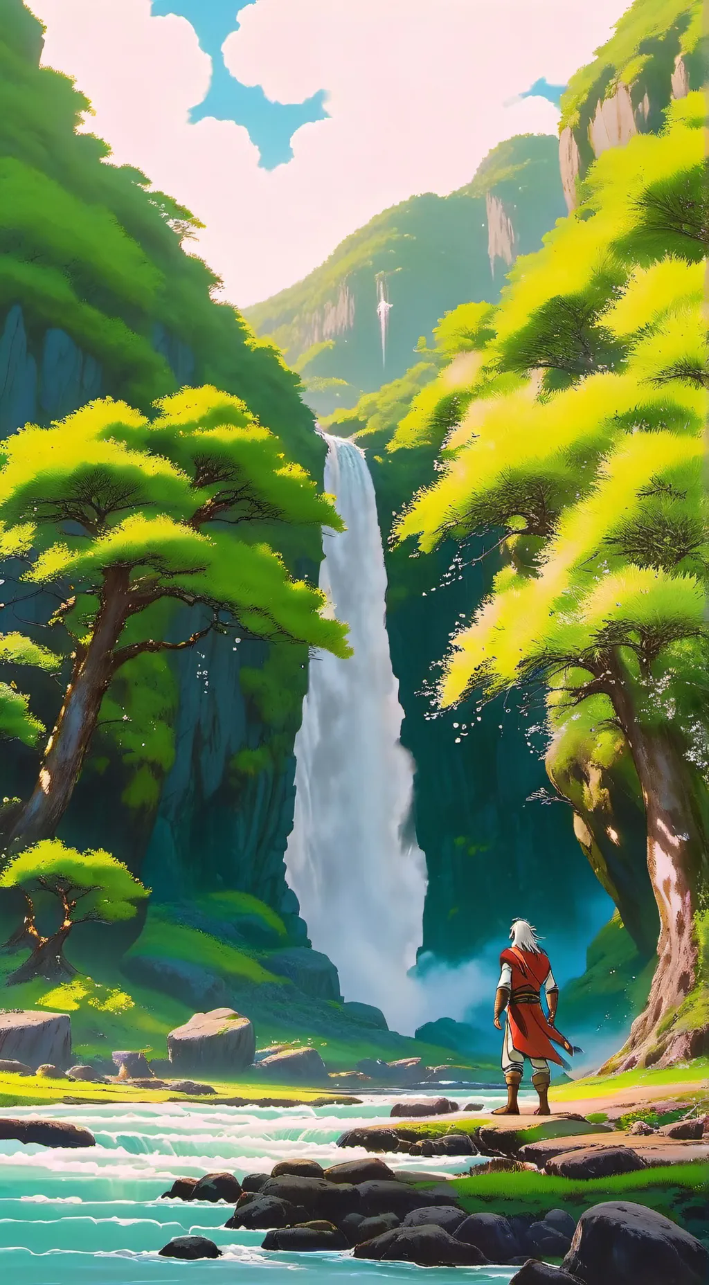 ai character: Marvel!  background