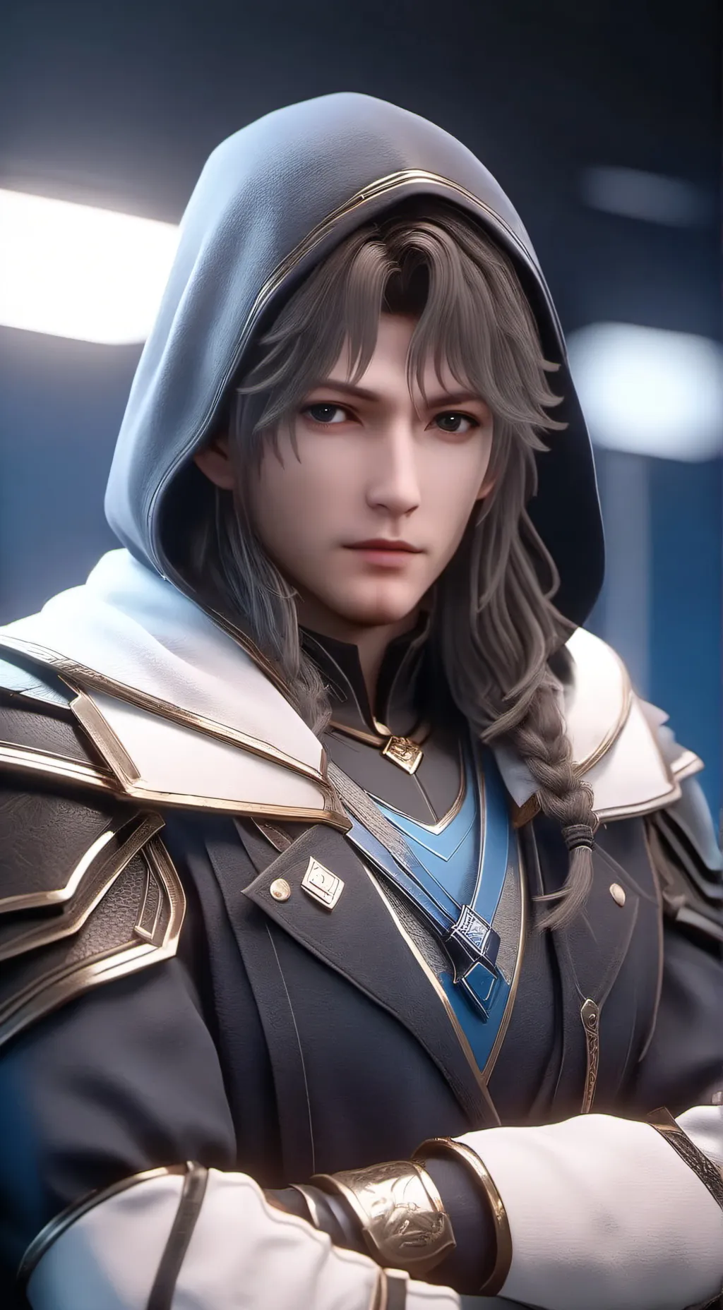 ai character: Био Робот  background