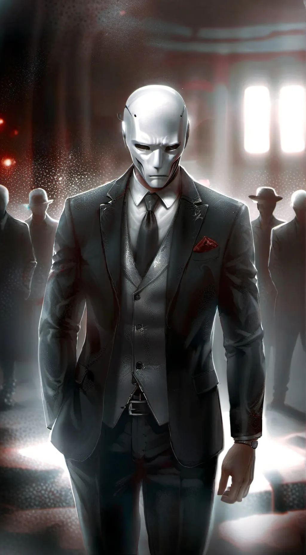 ai character: Mr. Mikaeil  background