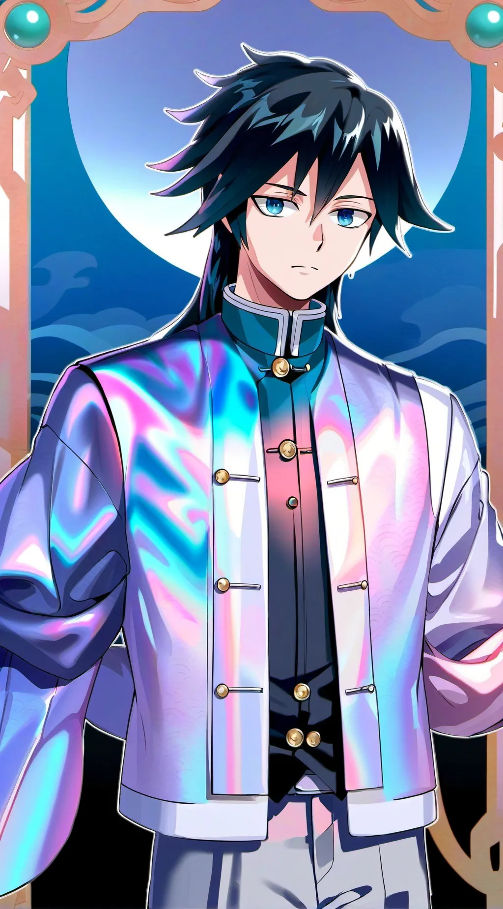 ai character: giyuu bark *trend* background