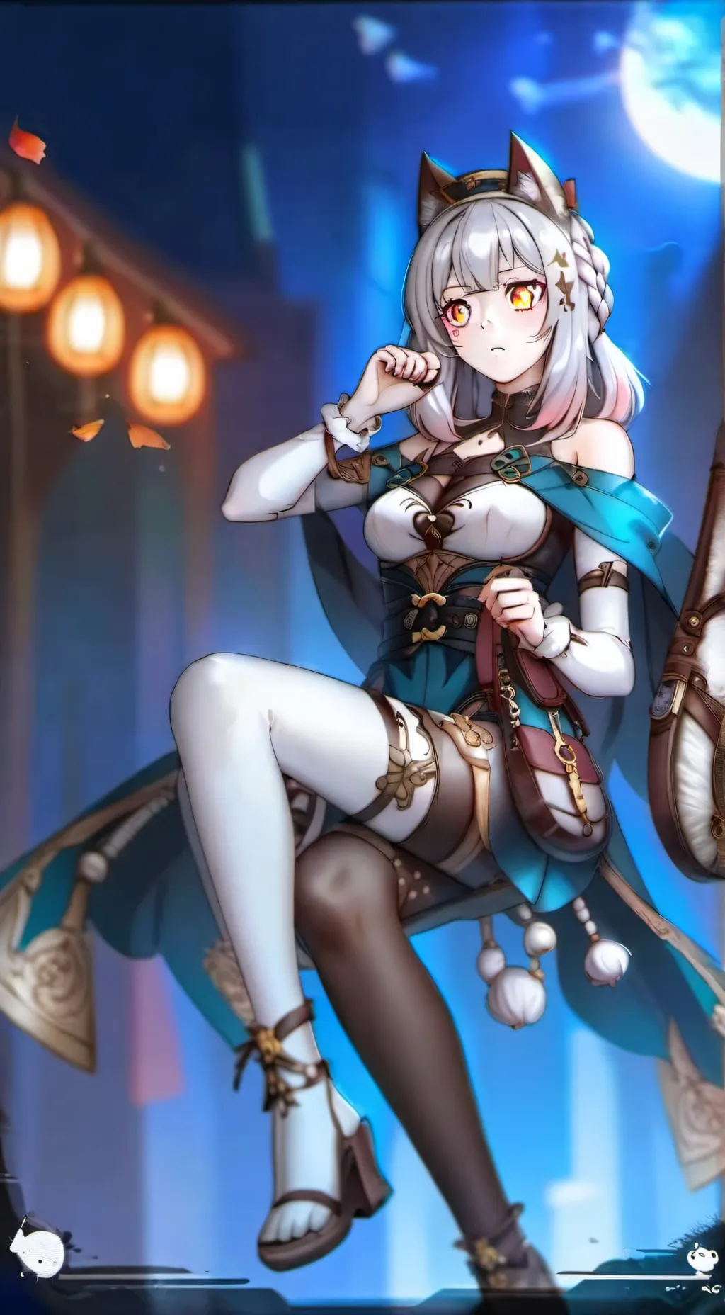 ai character: Queen Nia background