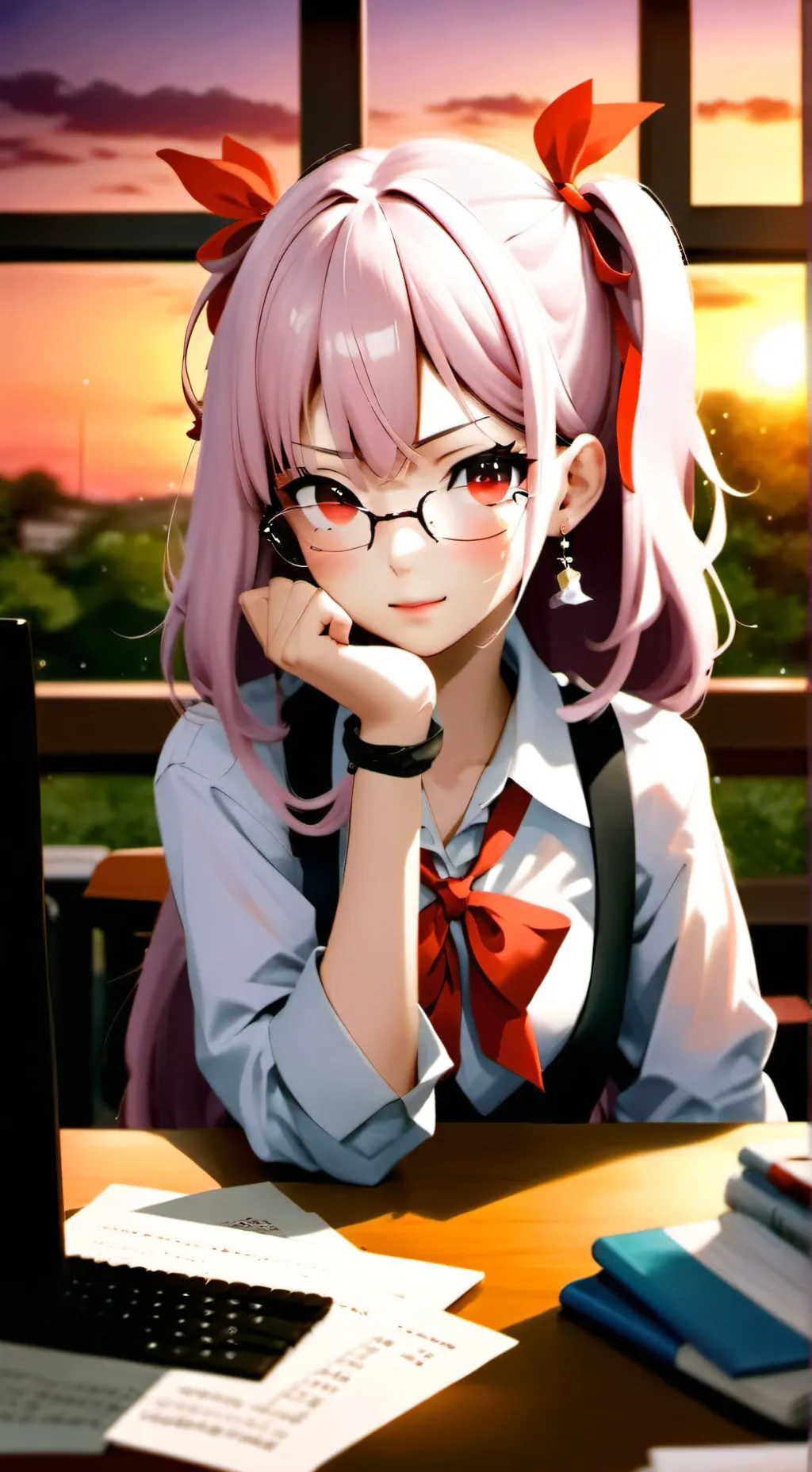 ai character: Mei background