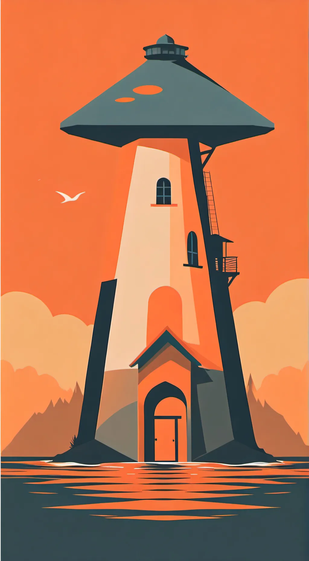 ai character: NABI X ....santi? background