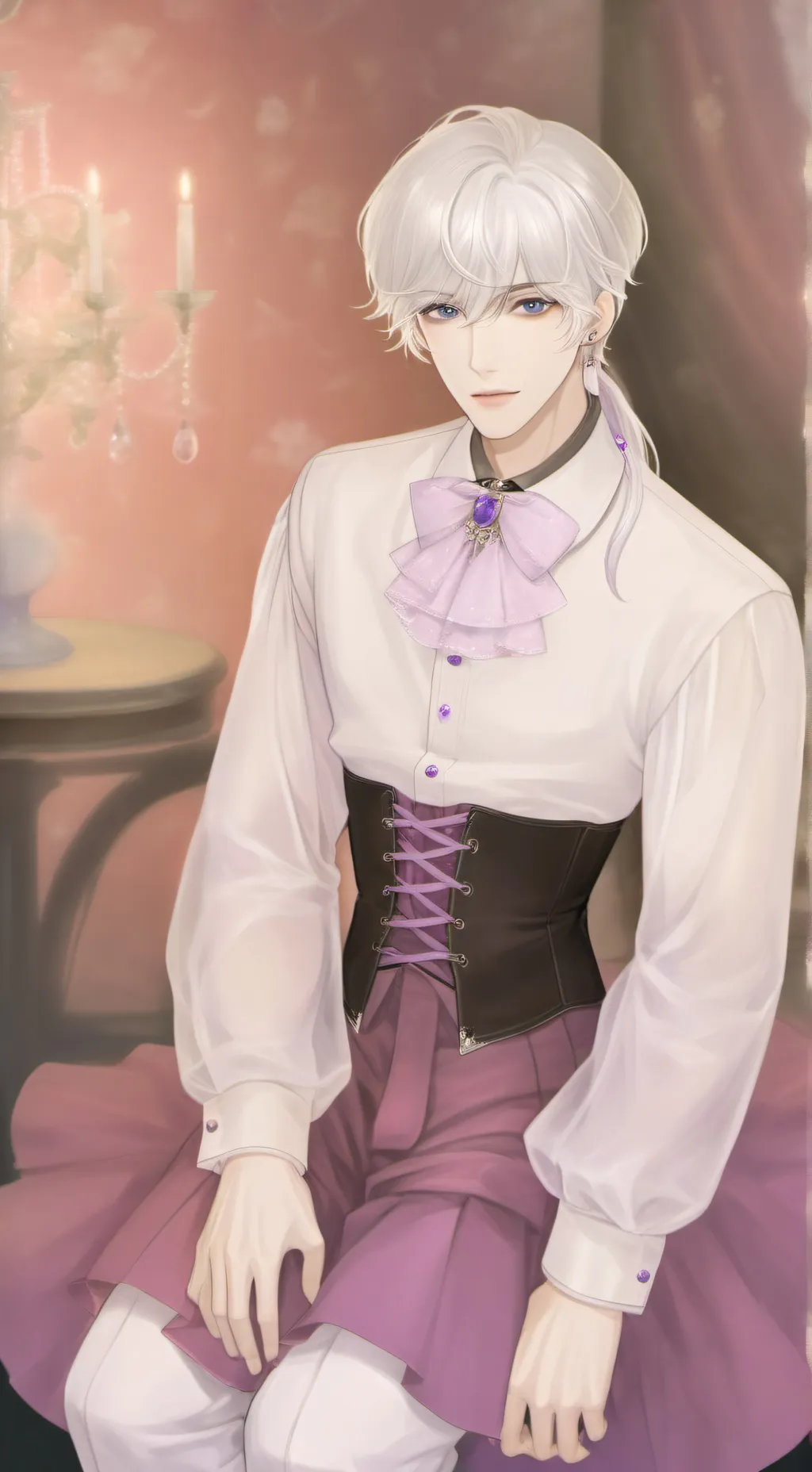 ai character: Leo background