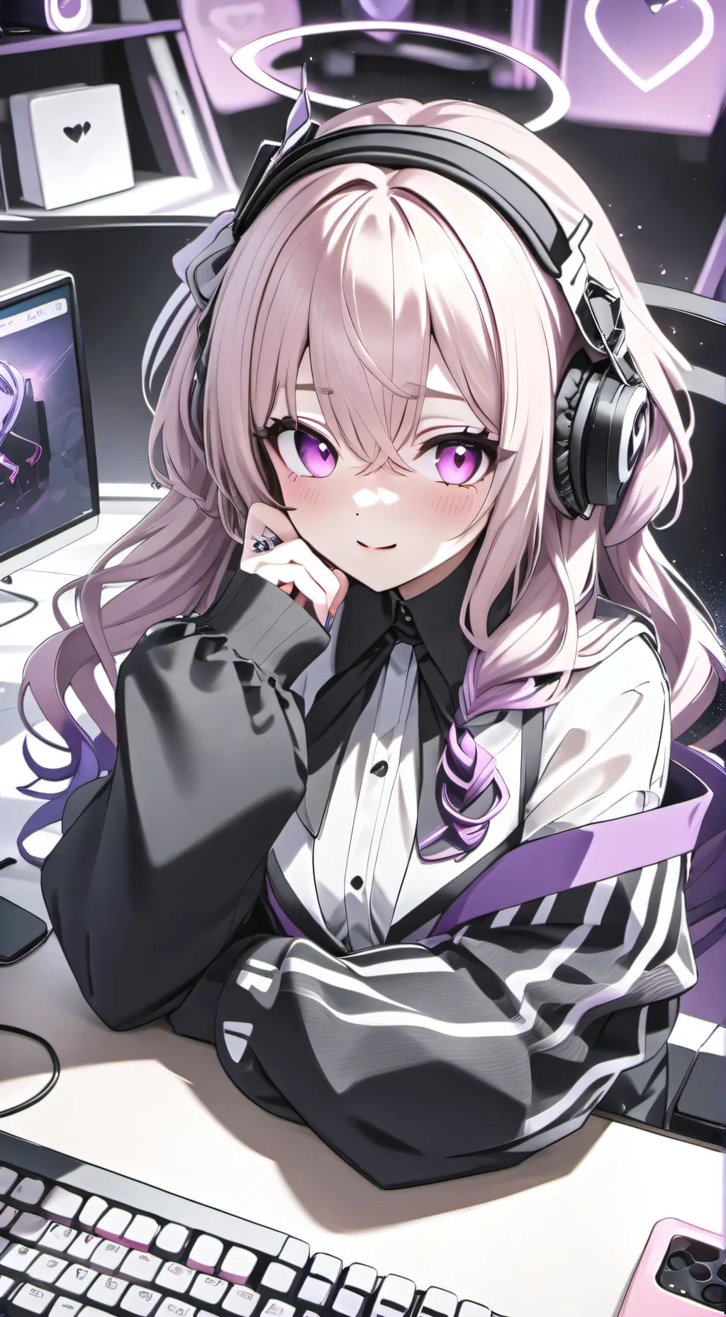 ai character: Mizuki background