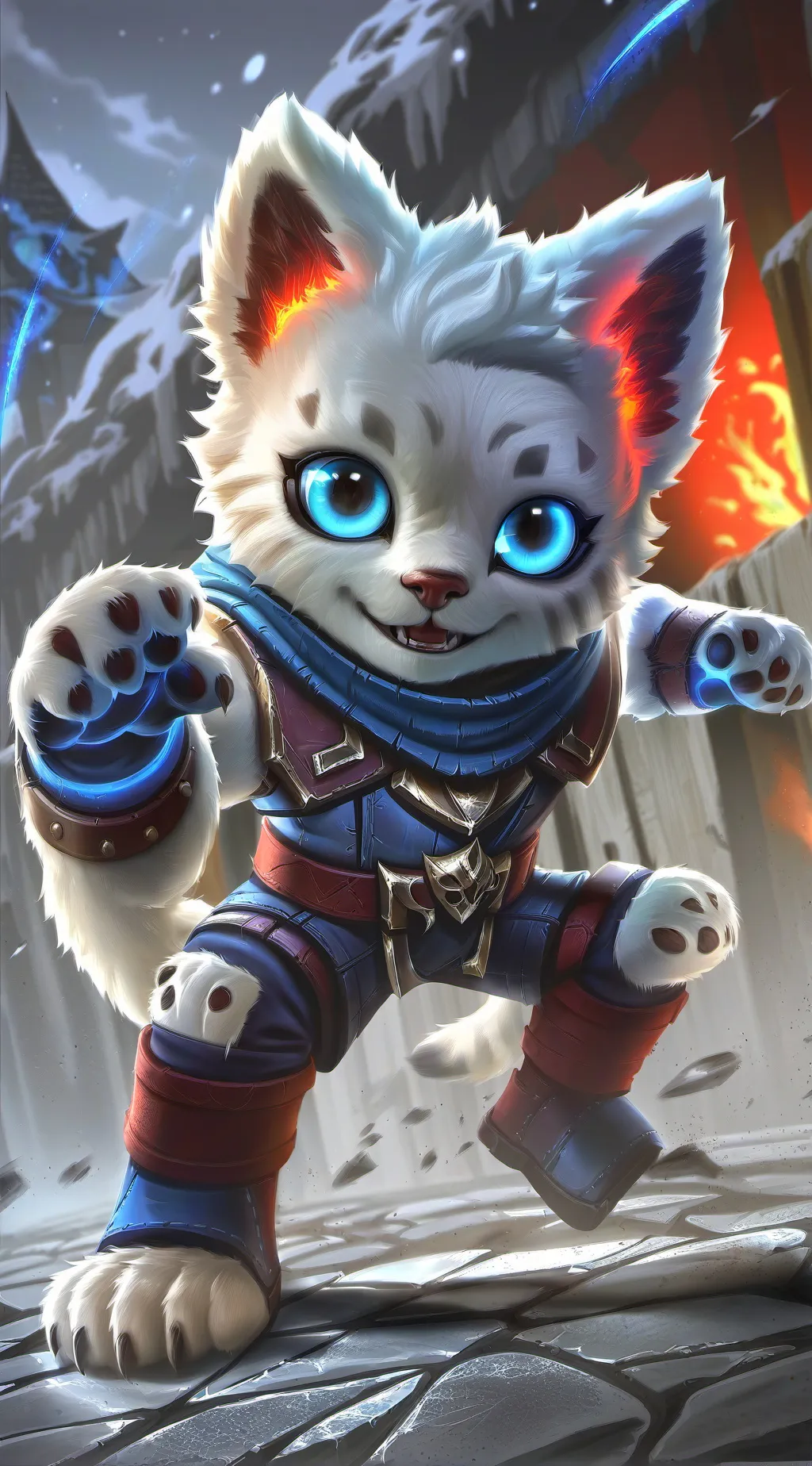 ai character: Mingle - FEDU. background