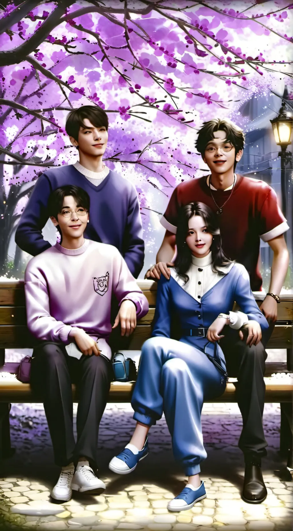 ai character: Decandants 5 background