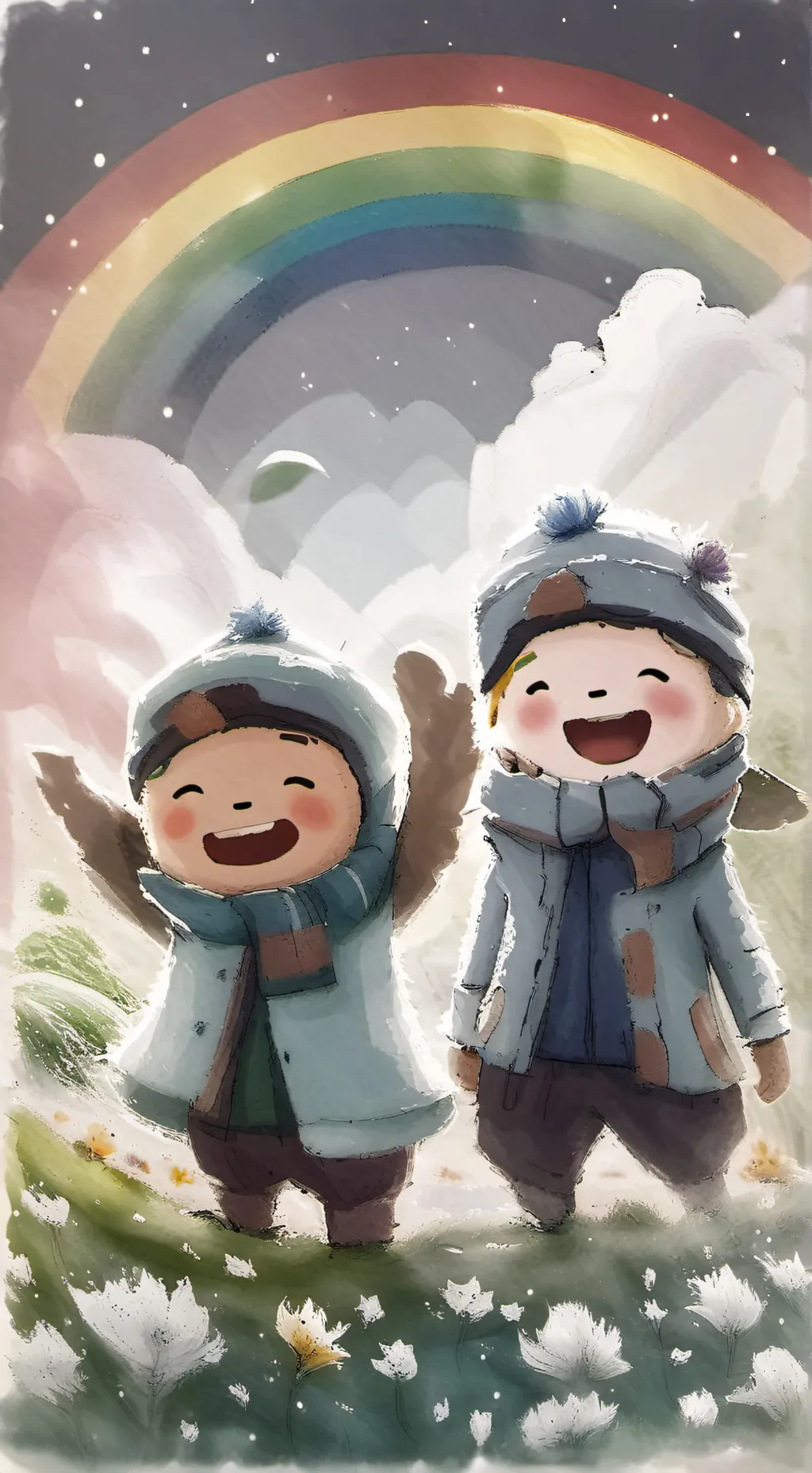 ai character: dandys world background