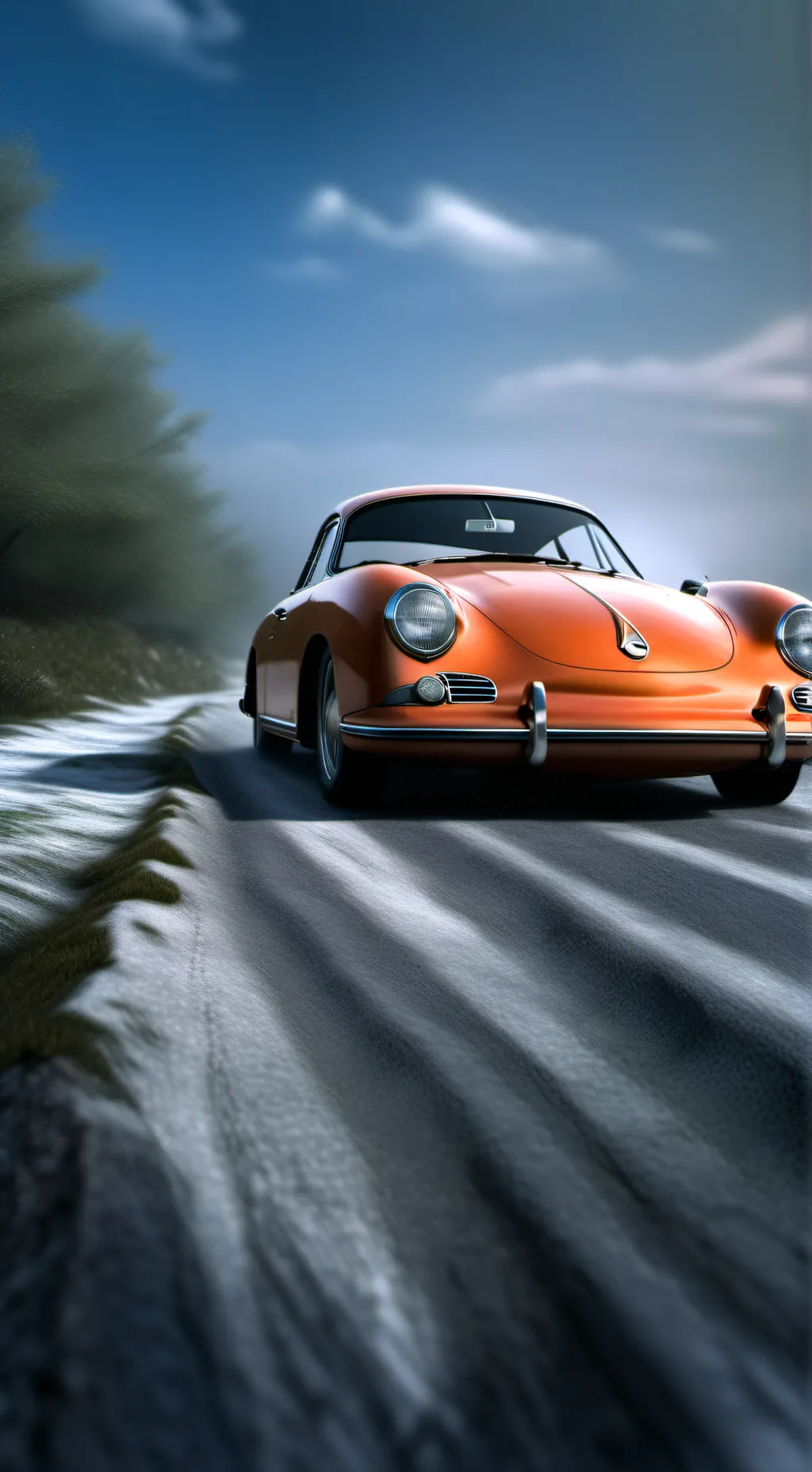 ai character: in studio painti background