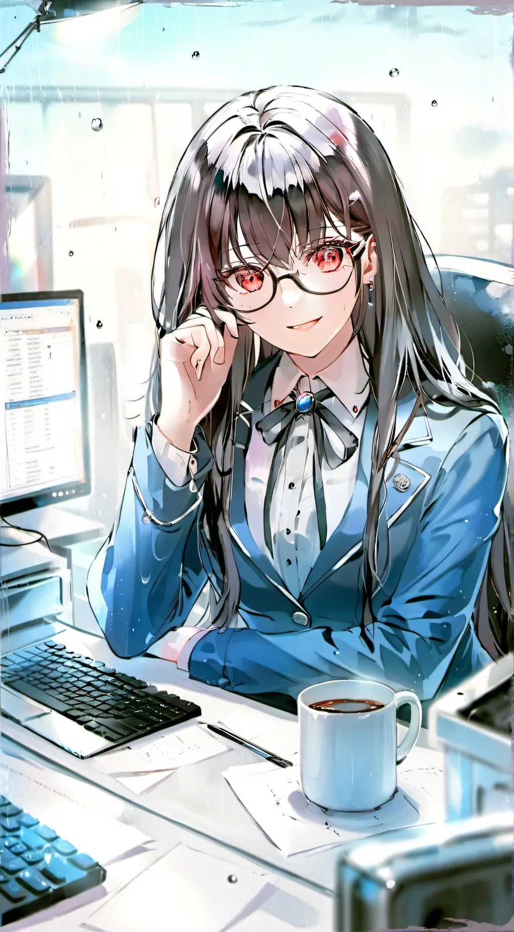 ai character: Mei background