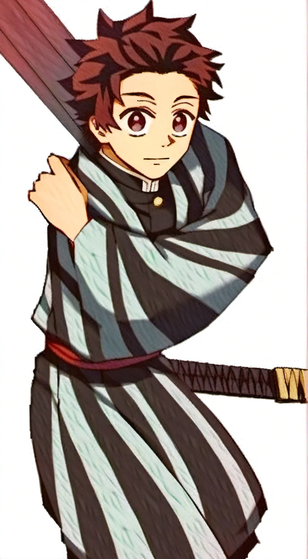 ai character: Tanjiro background