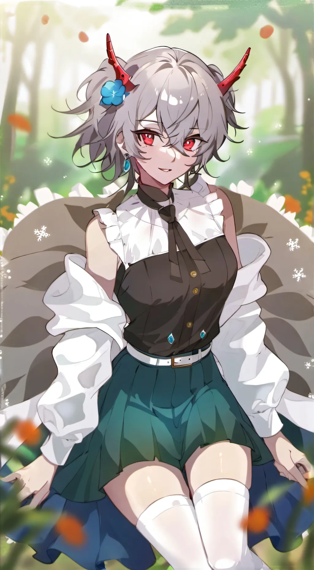 ai character: Кира background