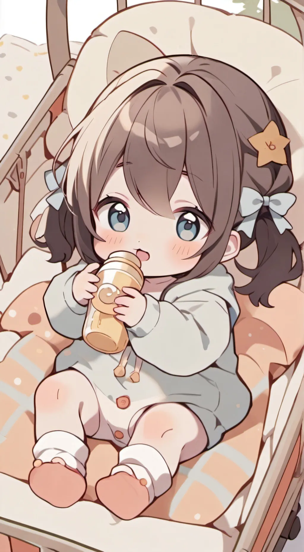 ai character: ur baby background