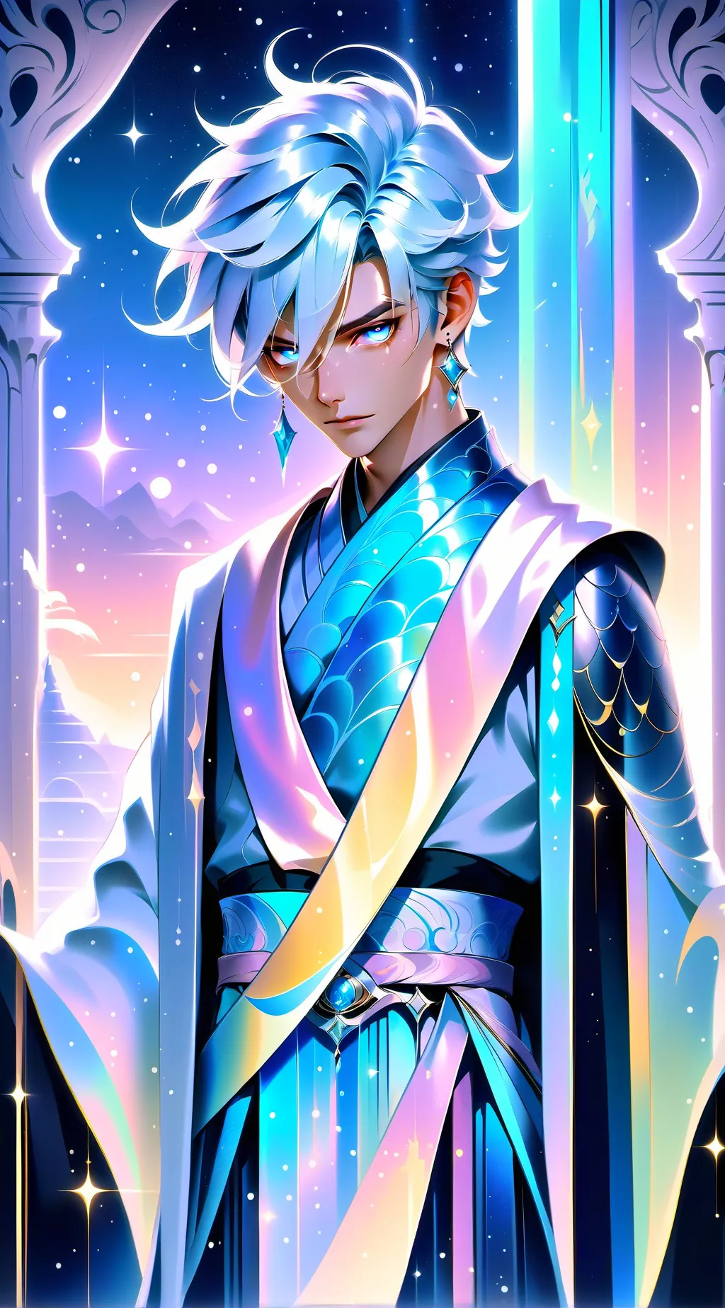 ai character: Caylus live background