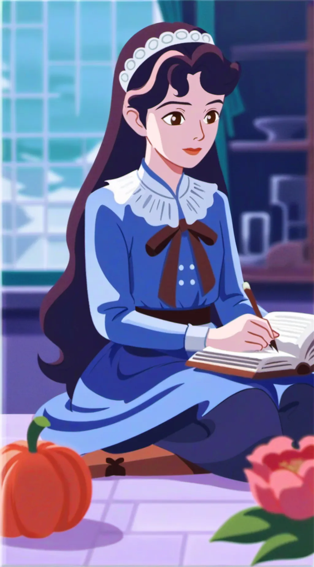 ai character: Vent/Guide background