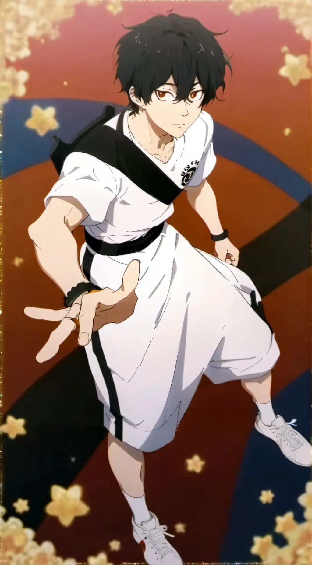 ai character: Aaron background