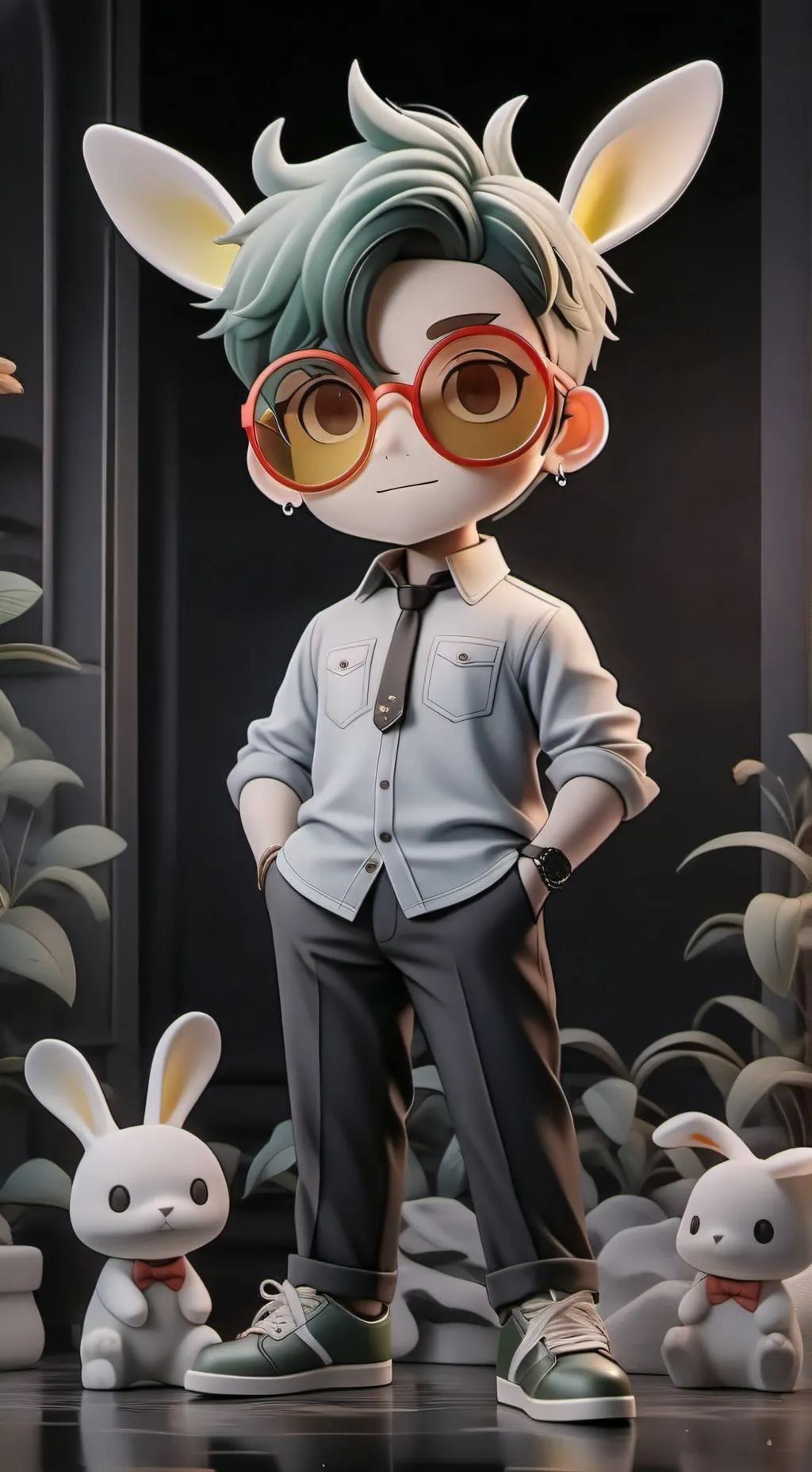 ai character: Blaza background