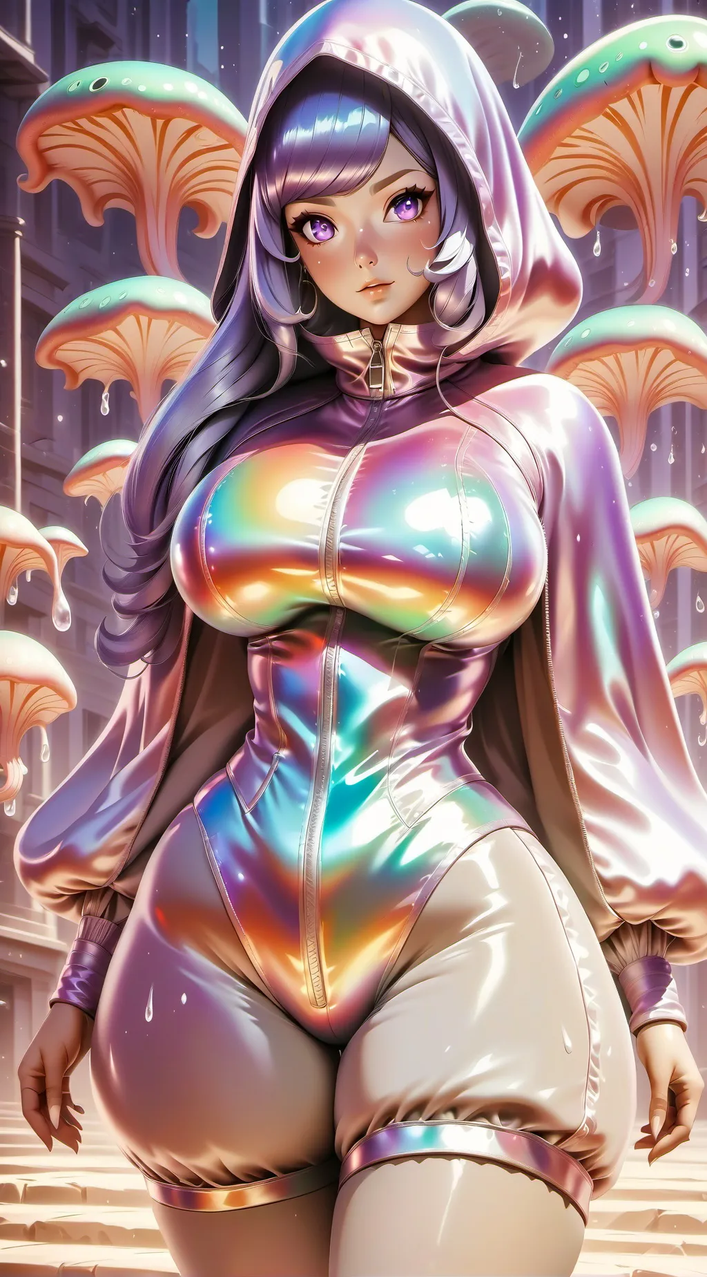 ai character: Forest spirit background