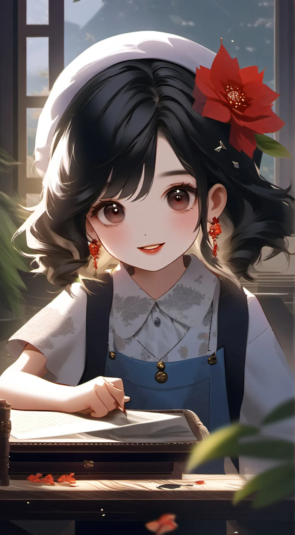 ai character: Sabrina background