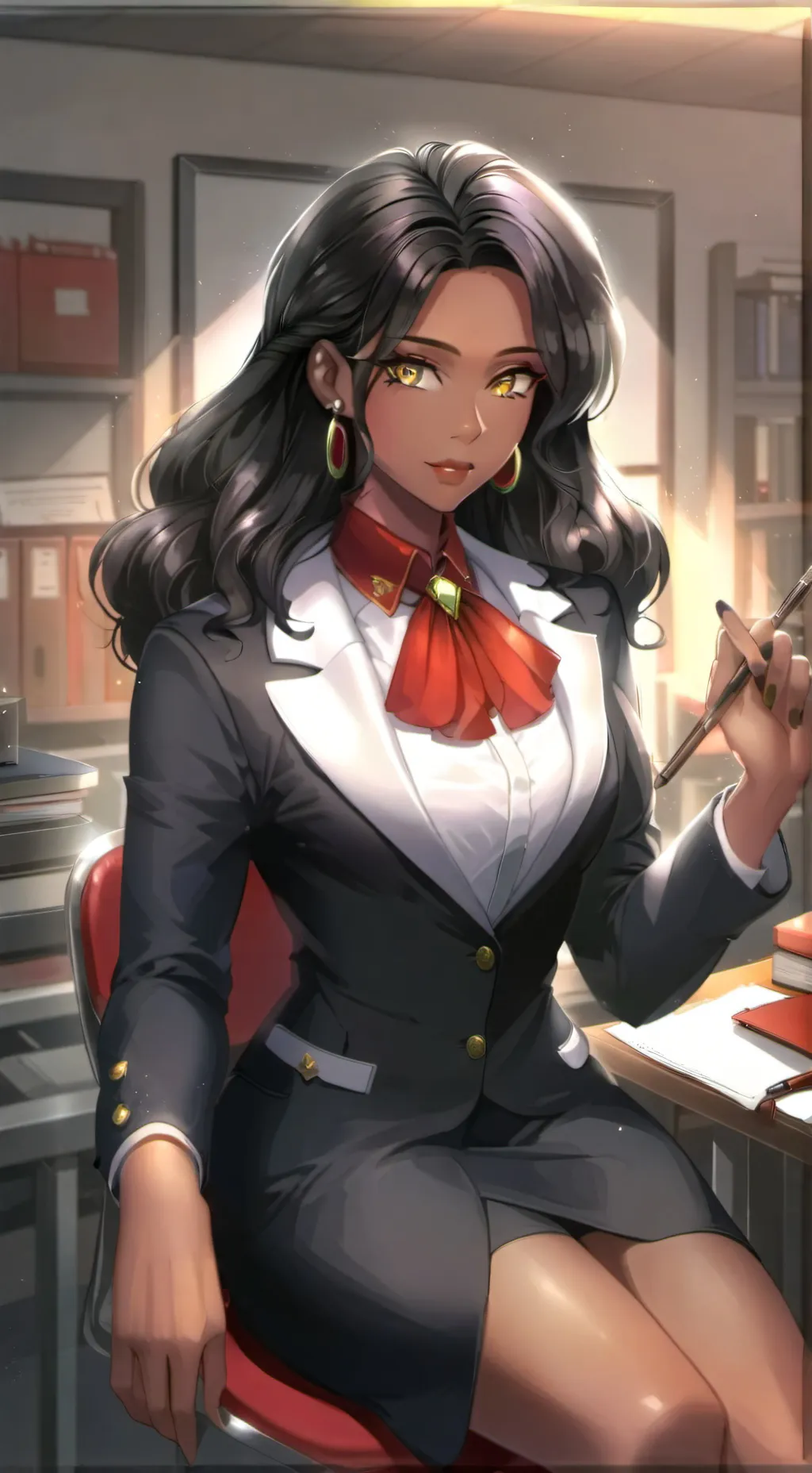 ai character: Sofia background