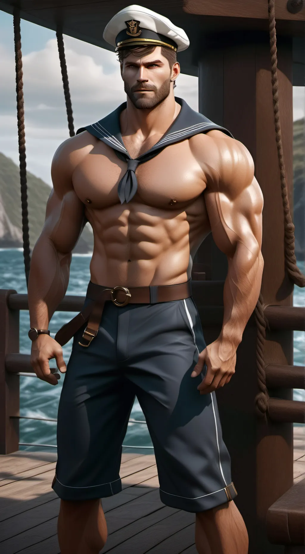 ai character: Oliver  background