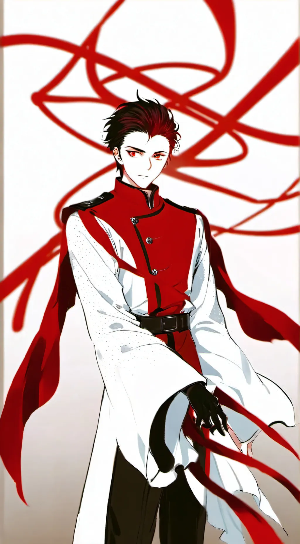 ai character: KJ(speañol latino) background