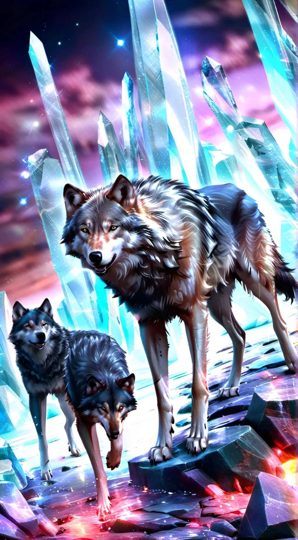 ai character:  element prophecy background